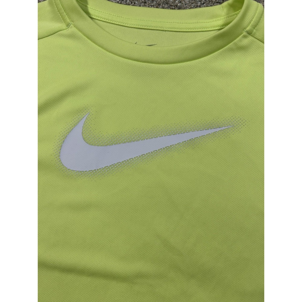 Nike Dri-Fit Children's Active Short Sleeve Shirt Size XL Lemon Twist Yellow